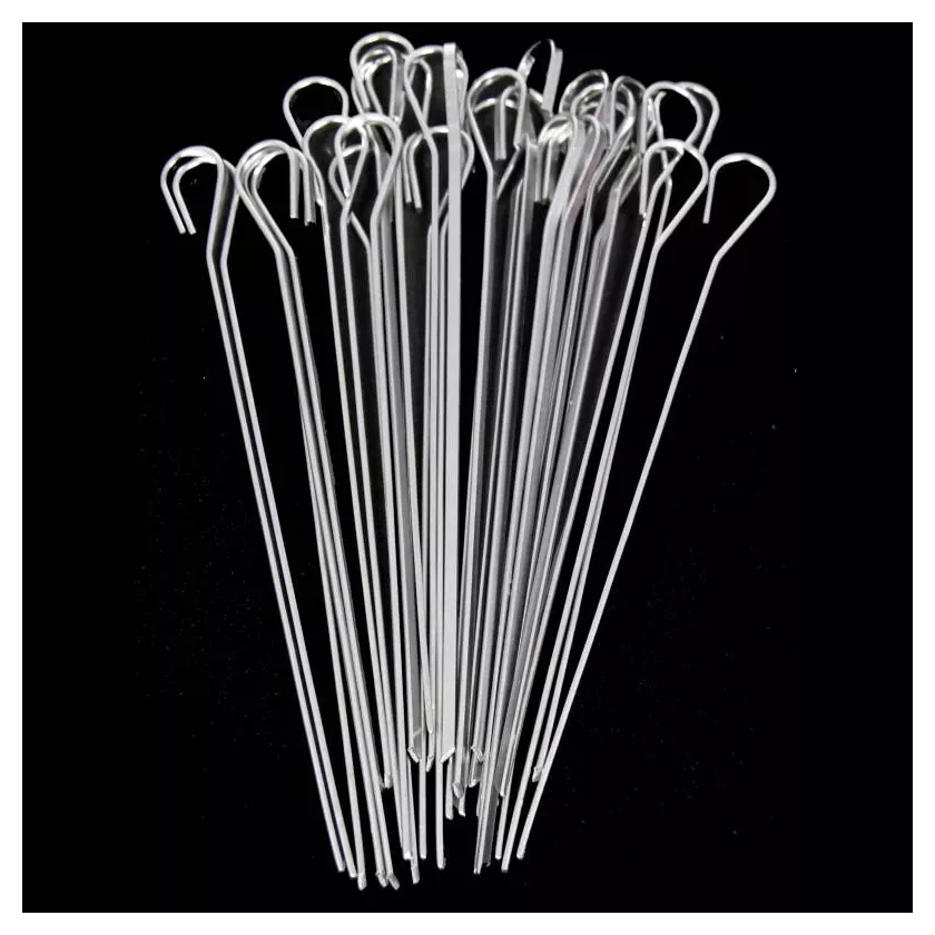 Pics brochette 15cm inox plat Benel
