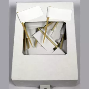 Drapeaux blanco 25x50mm