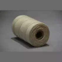 Ficelle de lin 3-fil blanchi 500g