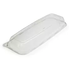 PET couvercle rectangulaire 17x45cm clear Sabert