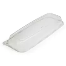 PET couvercle rectangulaire 17x45cm clear Sabert