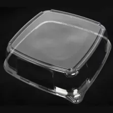 PET square couvercle 27x27cm clear Sabert