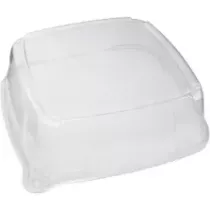 RPET square couvercle 35x35cm clear Sabert