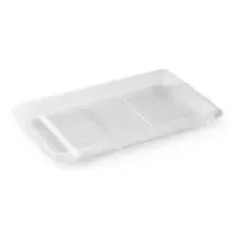 RPET ravier 250x166x20mm rectangulaire transparent 1 compartiment ZEN