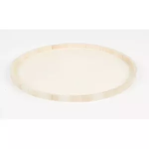 Plateau en bois rond diametre 450x20mm