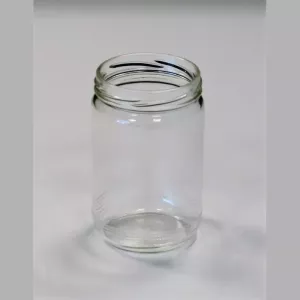 Bocal en verre 630ml avec filet