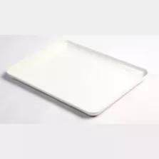 Plat Poliproof blanc 28x21x2cm