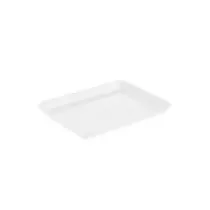 Plexi GN 1/5 20mm blanc 265x200x20mm