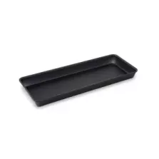 Plexi GN 2/5 40mm noir 530x200x40mm