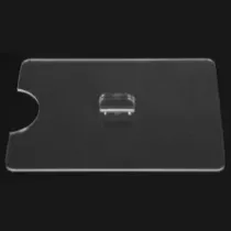 Couvercle saladier rectangle plexi 235x165mm