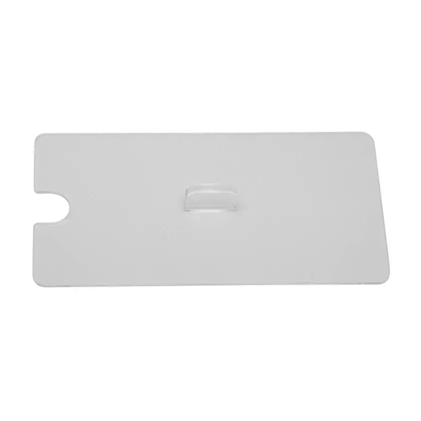 Couvercle saladier rectangle plexi 270x145mm 1,5 litre