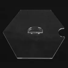 Couvercle saladier hexagonal plexi 195mm