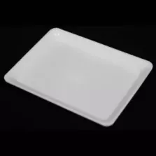 Plat plexi blanc 205x155x20mm reference B02