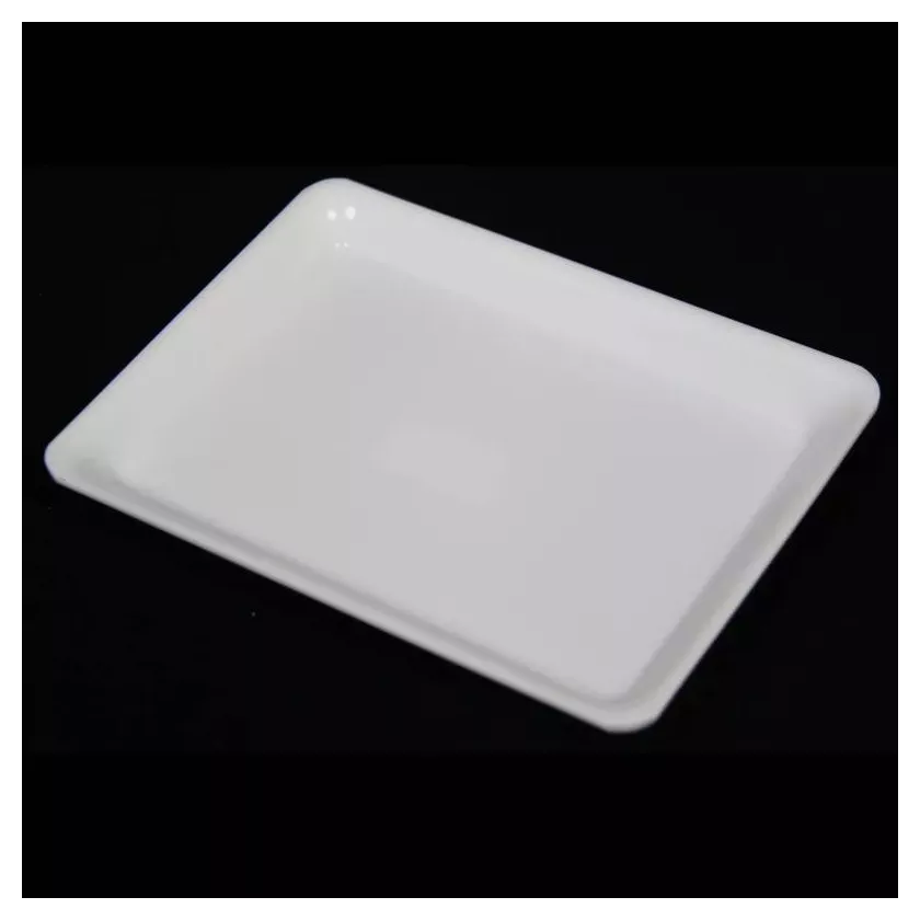 Plat plexi blanc 205x155x20mm reference B02