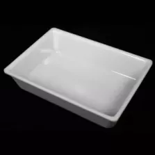 Plat plexi blanc 310x210x80mm reference LB81