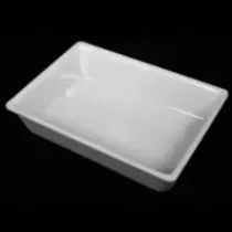 Plat plexi blanc 310x210x80mm reference LB81
