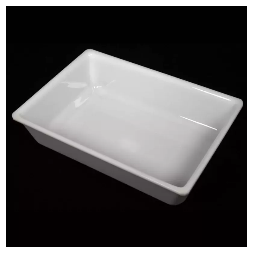 Plat plexi blanc 310x210x80mm reference LB81