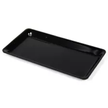 Plat plexi noir 150x295x20mm reference B04