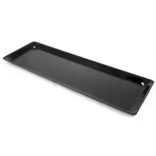 Plat plexi noir 830x270x30mm reference 3-41
