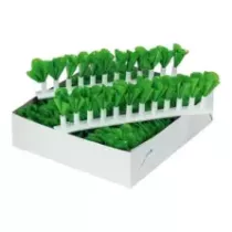 Decoration verte barettes display