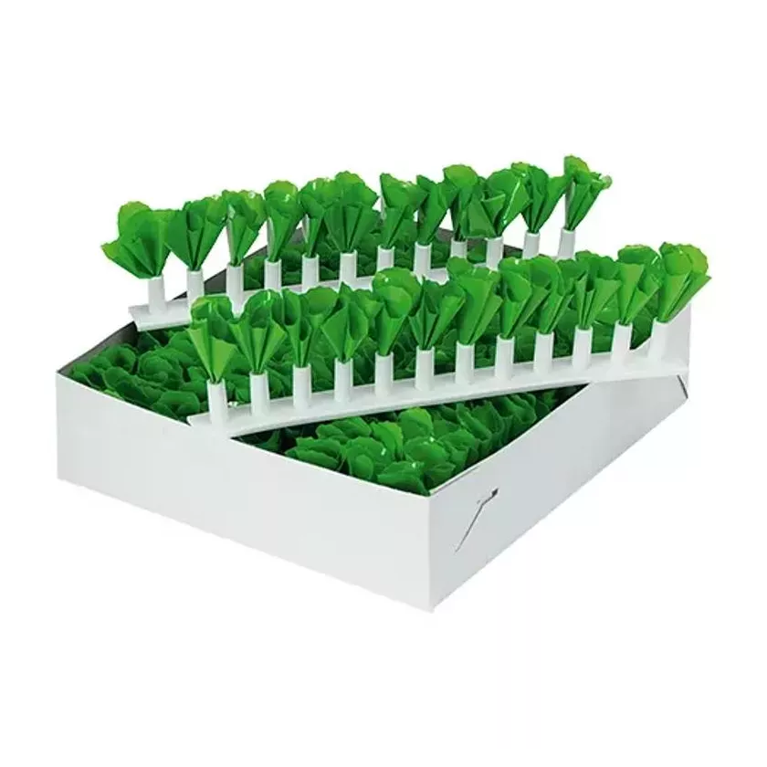 Decoration verte barettes display