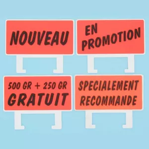 Promoclip 2P 4+4 gratuit 2 pieds