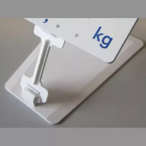 Pied mobile pour etiquette blanc 5cm FT996 tunnel
