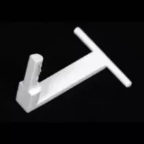 Pied de pose blanc FT301 longueur 38mm