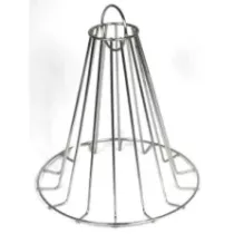 Presentoir boudin et saucisse inox 375x280mm