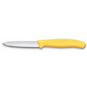 Couteau legumes 8cm jaune Victorinox - 6.7606