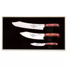 Set of 3 Red Diamond PremiumCut Giesser 1996.3