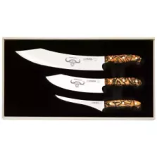Set of 3 Spicy Orange PremiumCut Giesser 1999.3
