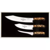 Set of 3 Spicy Orange PremiumCut Giesser 1999.3