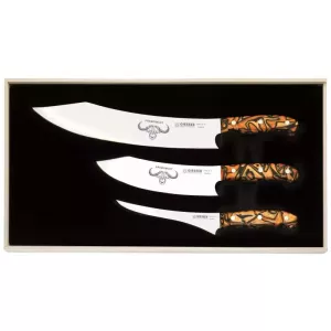 Set of 3 Spicy Orange PremiumCut Giesser 1999.3