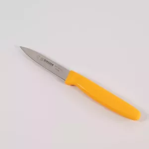 Couteau legumes 8cm jaune Giesser - presentoir de recharge