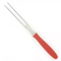 Fourchette 13cm rouge Giesser