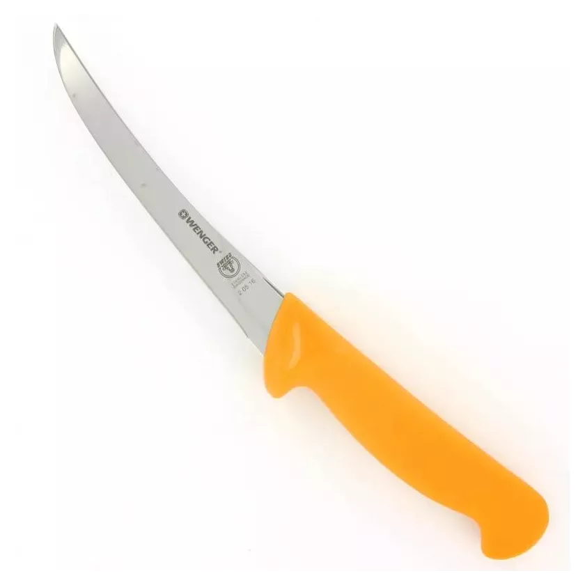Couteau desosser 5.8405.16 jaune courbe Swibo Victorinox