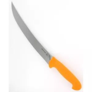 Couteau de boucher 5.8435.26 jaune courbe Swibo Victorinox