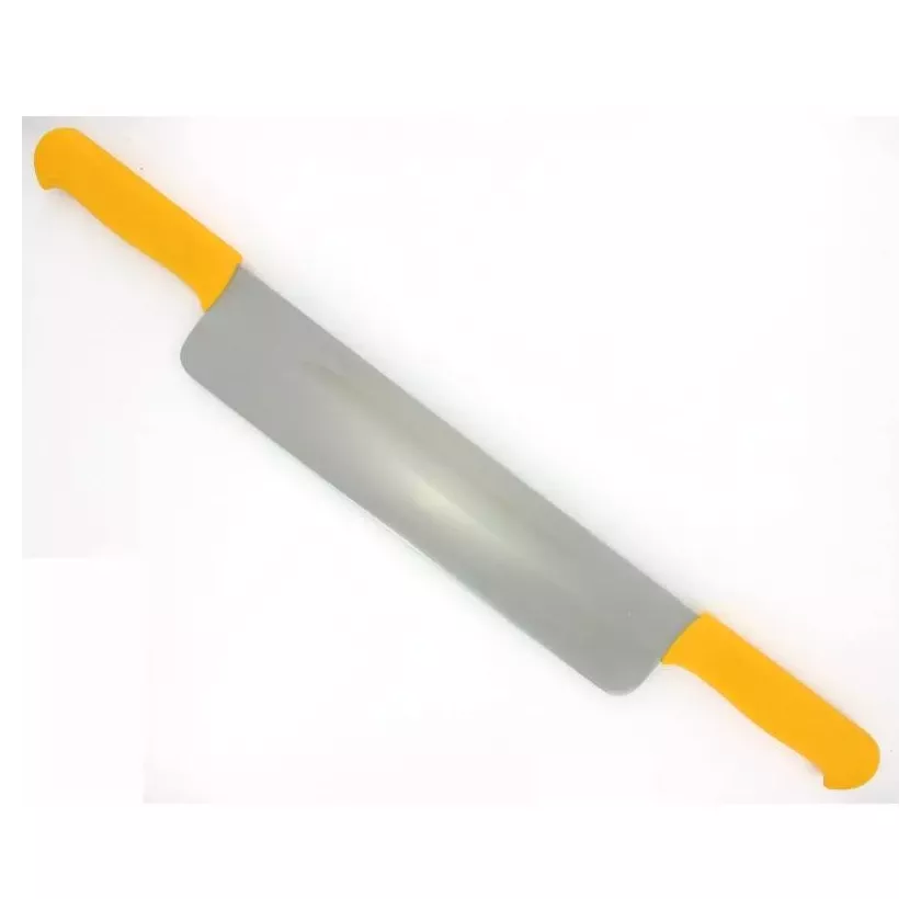 Couteau fromage 40cm 2 manches jaune Bargoin