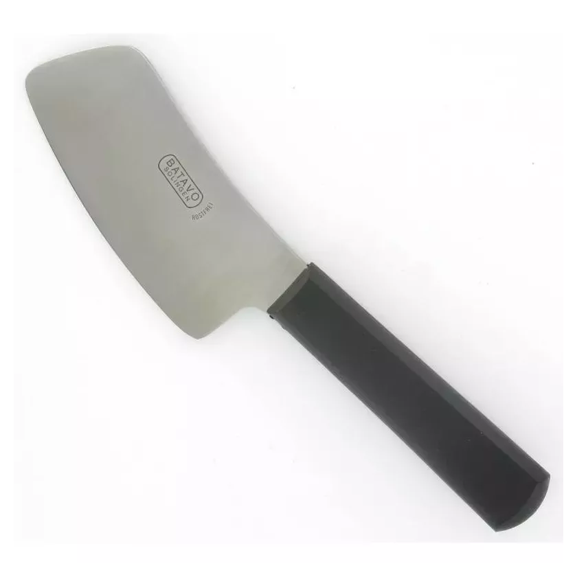 Pelle hachis inox avec manche noir Batavo
