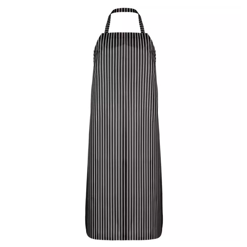 Tablier polyester noir-blanc 70x100cm