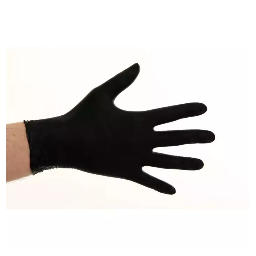 Gants jetables nitrile noir medium PrimesLab