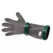 Gant protection Euroflex 5 doigts poignet 15cm vert XS