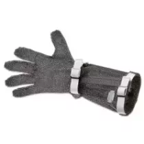 Gant protection Euroflex 5 doigts poignet 15cm blanc S