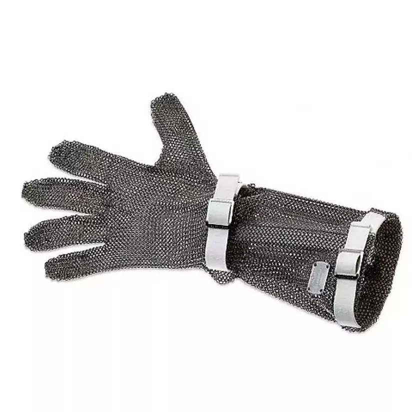 Gant protection Euroflex 5 doigts poignet 15cm blanc S