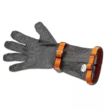 Gant protection Euroflex 5 doigts poignet 15cm orange XL