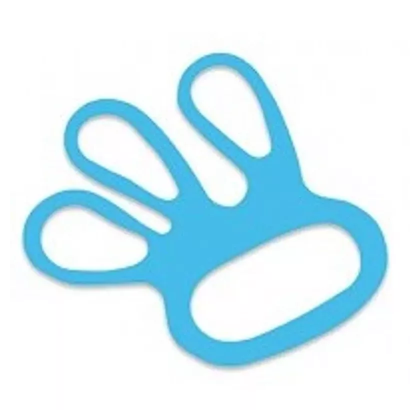 Fixe-gant bleu Euroflex