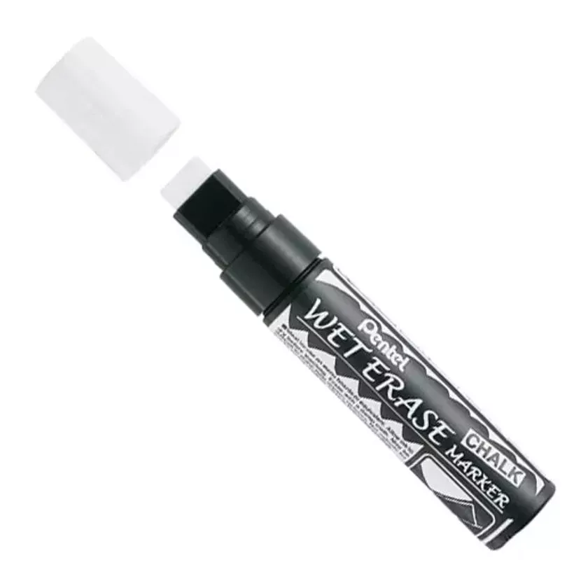 Feutre-craie 4mm blanc Pentel