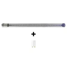 Tube LED 7W plus starter AGR30 AGR14 MGI anti-eclat