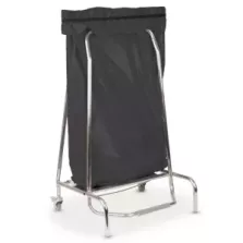 Support sac poubelle 110L 520x190x955mm fermeture a pincement